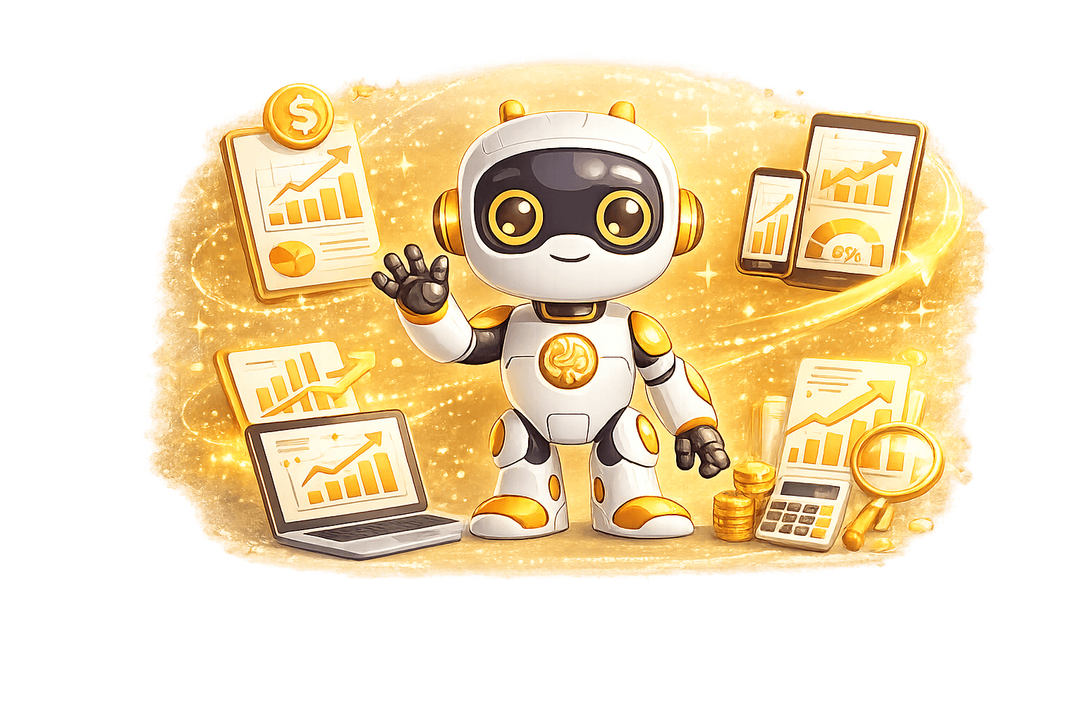 Mascotte Agent Reporting Agence